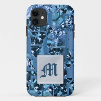 スチームパンクモノグラム iPhone 11 ケース