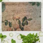 スチームパンクルーズバラ |ヴィンテージ動揺してエフエラ キッチンタオル (折り畳み)