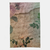 スチームパンクルーズバラ |ヴィンテージ動揺してエフエラ キッチンタオル (縦)