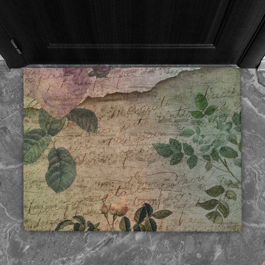 スチームパンクルーズバラ |ヴィンテージ動揺してエフエラ ドアマット