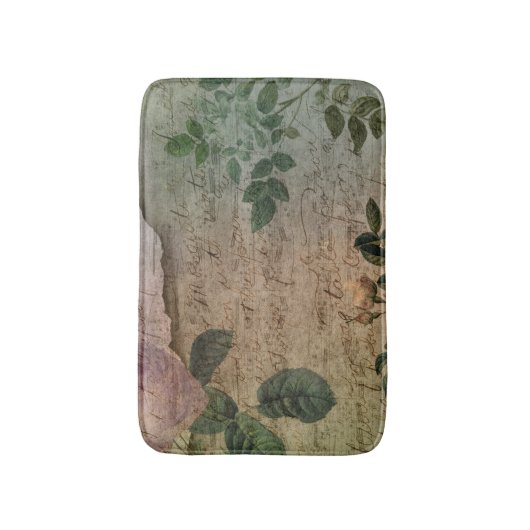 スチームパンクルーズバラ |ヴィンテージ動揺してエフエラ バスマット (正面縦)