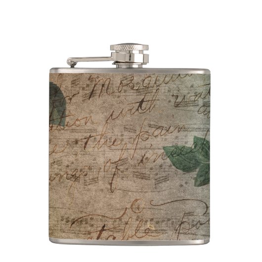 スチームパンクルーズバラ |ヴィンテージ動揺してエフエラ フラスク (正面)