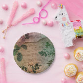 スチームパンクルーズバラ |ヴィンテージ動揺してエフエラ ペーパープレート (パーティー)