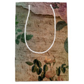 スチームパンクルーズバラ |ヴィンテージ動揺してエフエラ ミディアムペーパーバッグ (正面)