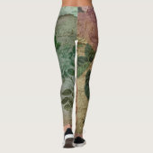 スチームパンクルーズバラ |ヴィンテージ動揺してエフエラ レギンス (裏面)