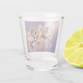 スチームパンクレディ&ホースショットグラス ショットグラス (裏面)