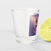 スチームパンクレディ&ホースショットグラス ショットグラス (左)