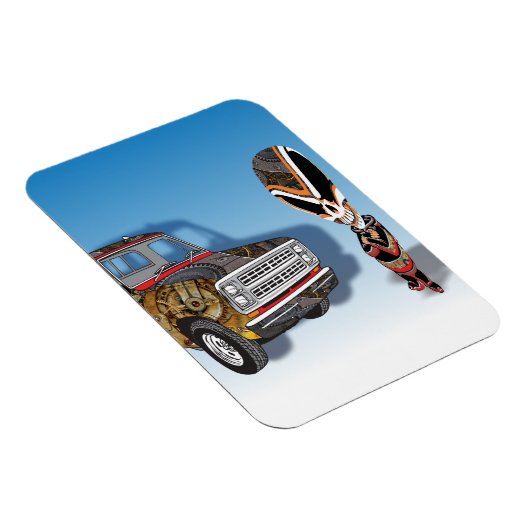 スチームパンクロボットティーンエイジエイリアンサイボーグ マグネット (右側)