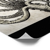 スチームパンクヴィンテージタコ ポスター (角)