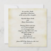 スチームパンクヴィンテージダマスクとフローラ (裏面)