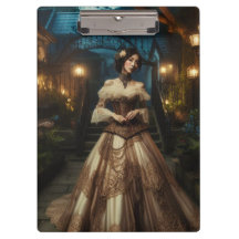 スチームパンクヴィンテージビクトリアンムーンライトレディ