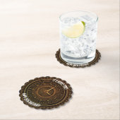 スチームパンクヴィンテージファッションド旧銅時計製造 ペーパーコースター (インサイチュ)