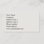 スチームパンクヴィンテージ名刺 名刺 (裏面)