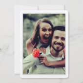 スチームパンクヴィンテージ機械ギア虫写真I 招待状 (裏面)