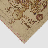 スチームパンクヴィンテージ水弁設計図セピア 薄葉紙 (詳細)