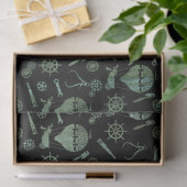 スチームパンクヴェルディグリブロンズ熱気球 薄葉紙 (ギフト)