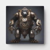 スチームパンク不機嫌ゴリラ。 フォトプラーク (正面)