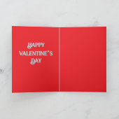 スチームパンク優雅時計仕掛け歯車ハート シーズンカード (内部)