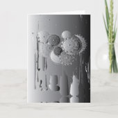 スチームパンク刺激を受けたオリジナルアートアニー大事な行事空白の カード (正面)