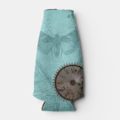 スチームパンク動揺してバタフライヴィンテージ ボトルクーラー (正面)