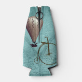 スチームパンク動揺してバタフライヴィンテージ ボトルクーラー (裏面)