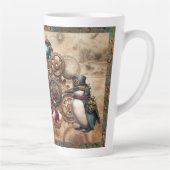 スチームパンク動物ギアラテマグカップ カフェラテマグ (右)