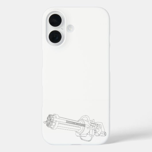 スチームパンク回転銃 Case-Mate iPhoneケース (裏面)