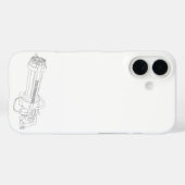 スチームパンク回転銃 Case-Mate iPhoneケース (裏面 (横))