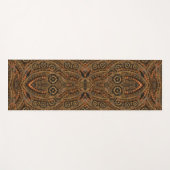 スチームパンク工業ヴィンテージ時計製造 ヨガマット (正面(横))