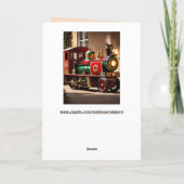 スチームパンク式クリスマスカード シーズンカード (裏面)