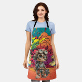 スチームパンク整備士漫画の爆発 エプロン (着用した状態)