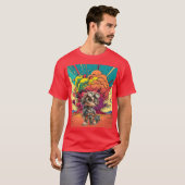 スチームパンク整備士漫画の爆発 Tシャツ (正面フル)