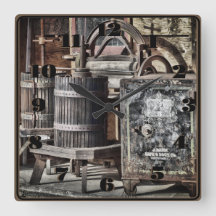 スチームパンク旧西、樽と金庫