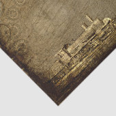 スチームパンク旧鉄道機関車産業ヴィンテージ 薄葉紙 (詳細)