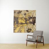 スチームパンク昆虫の女性 タペストリー (インサイチュ(横))