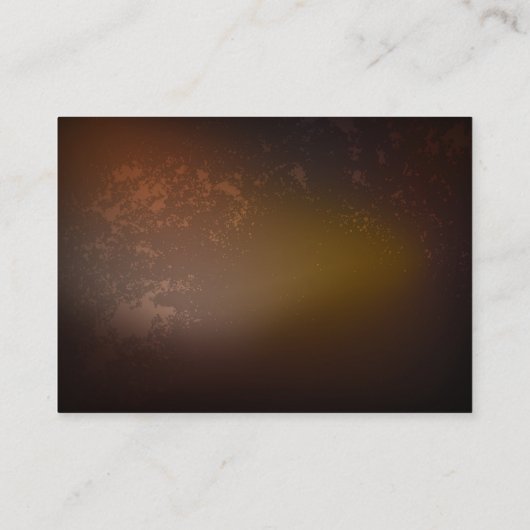 スチームパンク時計とアンティークギア アドバイスカード (裏面)