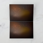 スチームパンク時計とアンティークギア シーズンカード (内部)