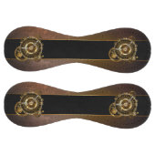 スチームパンク時計とアンティークギア ソフトボール (パネル)