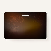 スチームパンク時計とアンティークギア バッジ (裏面)