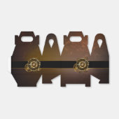 スチームパンク時計とアンティークギア フェイバーボックス (折り畳みなし)