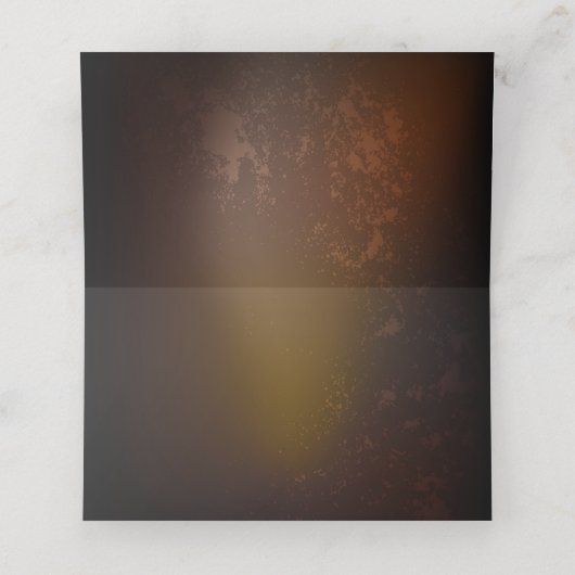 スチームパンク時計とアンティークギア プレイスカード (内部開封)