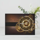 スチームパンク時計とアンティークギア プログラム (スタンド正面)