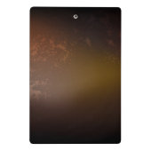 スチームパンク時計とアンティークギア ミニクリップボード (裏面)