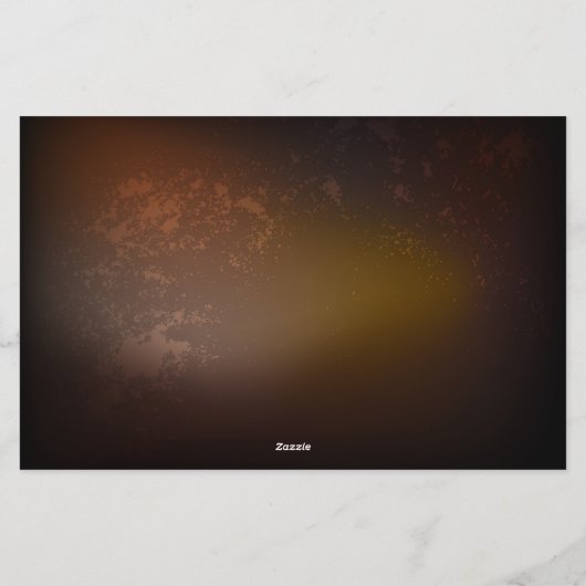 スチームパンク時計とアンティークギア 便箋 (裏面)