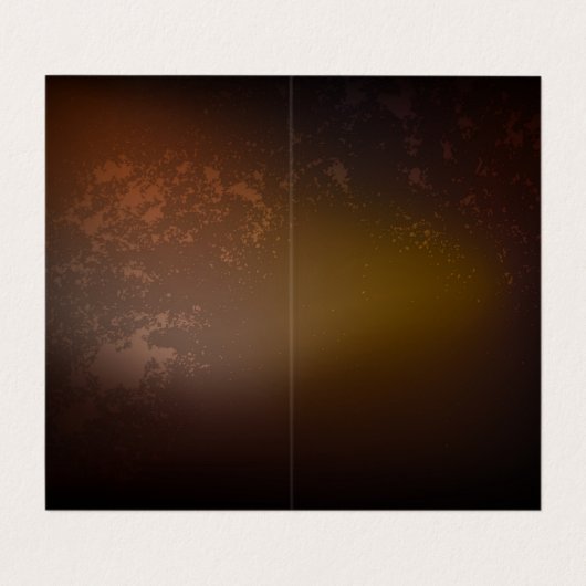 スチームパンク時計とアンティークギア 名刺 (内部フラット)