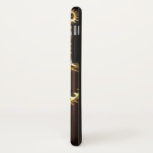 スチームパンク時計とアンティークギア Case-Mate iPhoneケース (裏面/左)