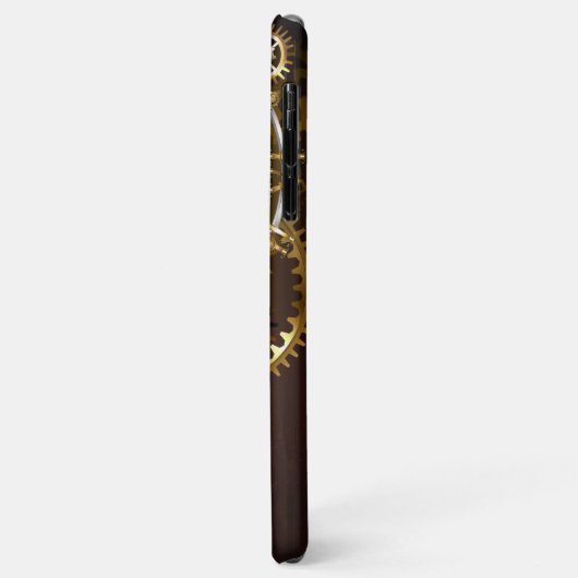 スチームパンク時計とアンティークギア Case-Mate iPhoneケース (裏面/左)