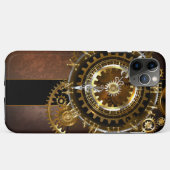 スチームパンク時計とアンティークギア Case-Mate iPhoneケース (裏面(横))