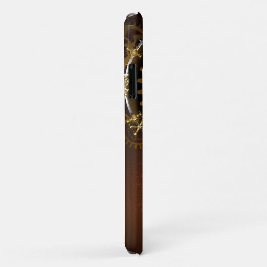 スチームパンク時計とアンティークギア Case-Mate iPhoneケース (裏面/右)