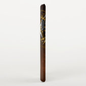 スチームパンク時計とアンティークギア iPhoneケース (右側)